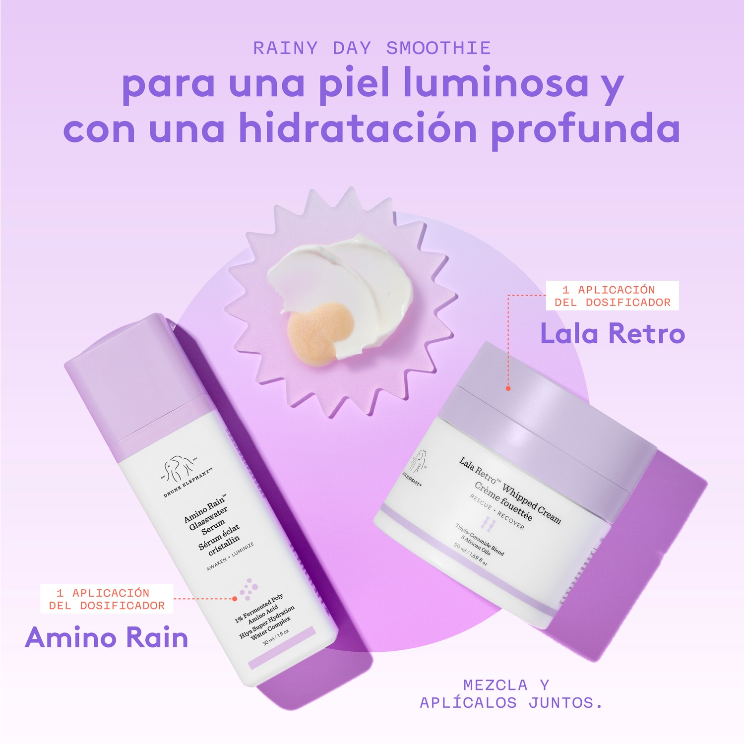 AMINO RAIN™ GLASSWATER SERUM (SUERO FACIAL)